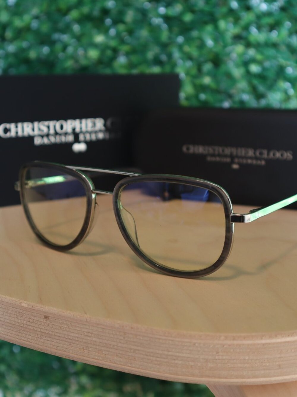 Christopher Cloos x Tom Brady Blue Light Glasses, SAINT BARTHS Sapphire/BL